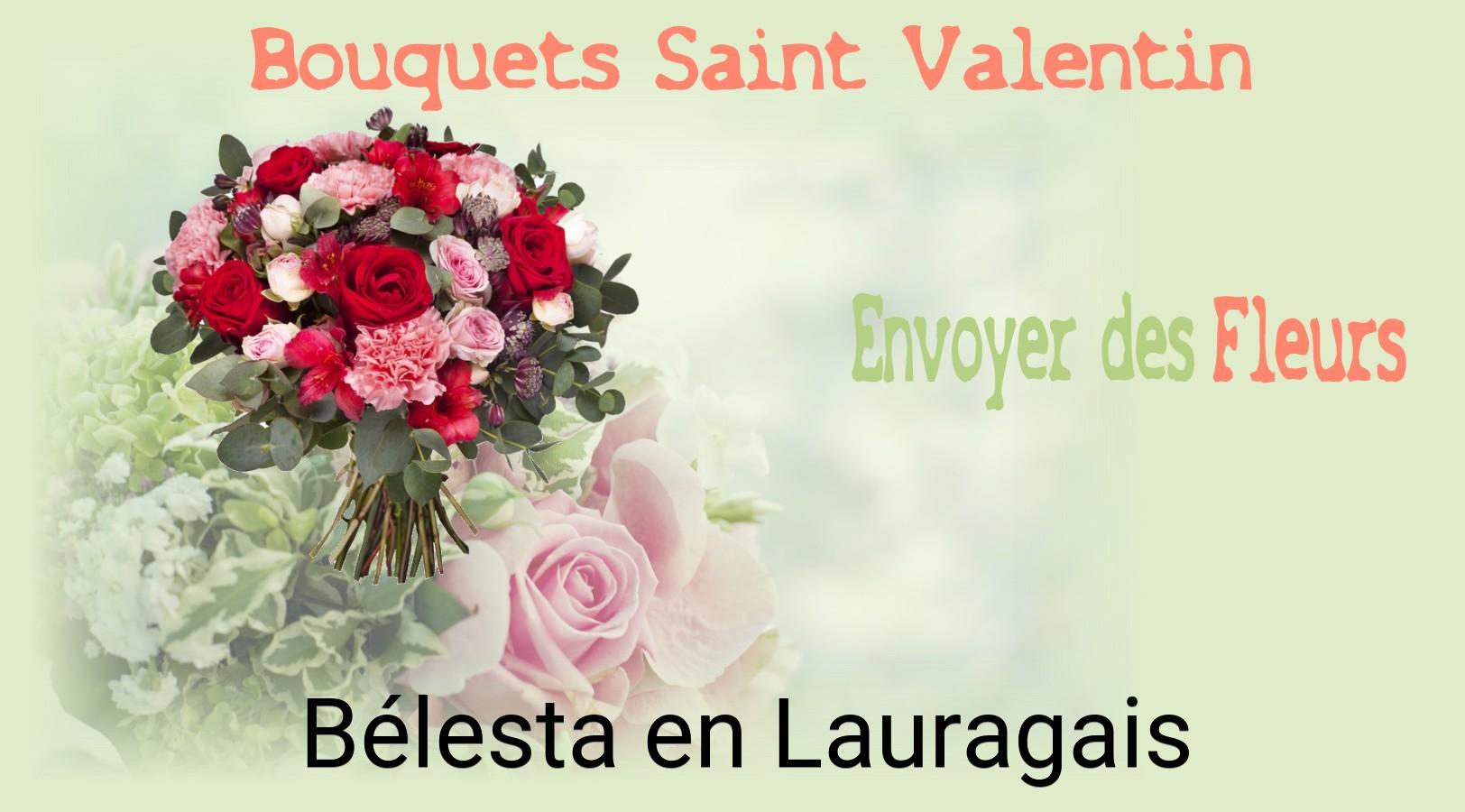 Roses de Saint-Valentin livrées à Bélesta-en-Lauragais
